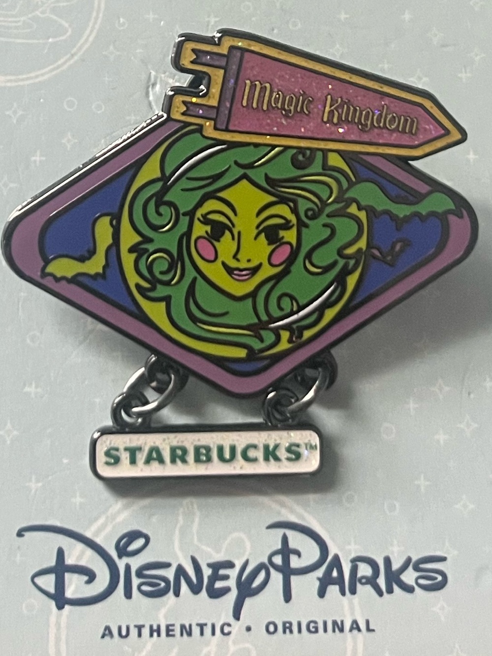 Disney World Magic Kingdom x Starbucks Madame Leota Haunted Mansion Mystery Pin